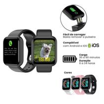 Relógio Digital Inteligente D20 Android iOS Bluetooth Conexão Celular FitPro Relógio Digital Inteligente D20 Android iOS Bluetooth Conexão Celular FitPro