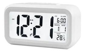 Relógio Digital Lcd Led Despertador Calendário Temperatura - Digital Clock