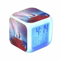 Relógio digital LED e despertador: classificações da Kings Square, 8 cm