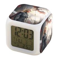 Relógio digital LED Games Of Thrones Square com despertador