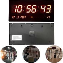 Relógio Digital Led Grande Data Ginásio Entrega Rápida Relógio Digital Led Grande Data Ginásio Entrega Rápida