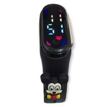 Relógio Digital Led Infantil À Prova D 'água Pulseira Disney