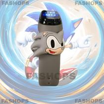 Relógio Digital Led Infantil A Prova D'água Turma do Sonic Personagens Crianças Meninos Meninas