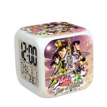 Relógio digital LED Jojo Bizarre Adventures Square 8x8x8cm Relógio digital LED Jojo Bizarre Adventures Square 8x8x8cm