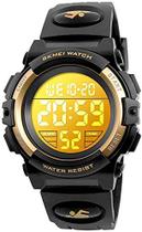 Relógio digital LED masculino, cronógrafo, relógios esportiv Relógio digital LED masculino, cronógrafo, relógios esportiv