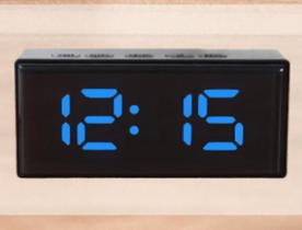 Relógio Digital LED Minimalista Praticidade - Tudo em Caixa Relógio Digital LED Minimalista Praticidade - Tudo em Caixa