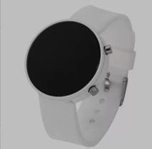 Relógio Digital Led Redondo Esportivo Pulseira Silicone Feminino Masculino/Relógios de Pulso Tendência Moda Luxo - LVO
