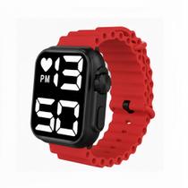 Relógio Digital LED Touch Feminino Digital À Prova Dagua Para Homens E Mulheres Marinho