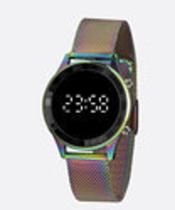 Relógio Digital Lince Feminino LDM4649L PXQX holográfico Relógio Digital Lince Feminino LDM4649L PXQX holográfico