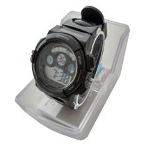 Relógio Digital Masculino à Prova D'água Esportivo Preto WR30M - Mingrui