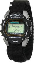 Relógio digital masculino Armitron Sport - 40-6623BLK - com cronógrafo instalado, a prova dàgua