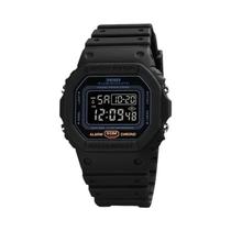 Relógio Digital Masculino Esportivo Luxuoso À Prova D'Água SKMEI 1628 Militar Com Luz De Fundo 1988