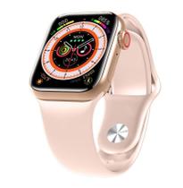 Relogio Digital Mini Smartwatch Gs8 Watch 8 Tamanho 41mm Rosa