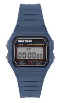 Relógio Digital Mormaii MO091A/8A Azul Retro Classic Mo091
