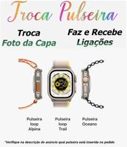 Relógio Digital Para Android IOS Ultra Infinity Troca Foto W69 Faz Recebe Ligação Relógio Digital Para Android IOS Ultra Infinity Troca Foto W69 Faz Recebe Ligação