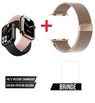 Relógio Digital Para Ios Android Faz e Recebe Chamadas Troca Foto Com 2 Pulseiras X10 Relógio Digital Para Ios Android Faz e Recebe Chamadas Troca Foto Com 2 Pulseiras X10