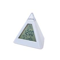 Relogio Digital Piramide De Mesa Calendario Despertador Termometro Cabeceira Relogio Digital Piramide De Mesa Calendario Despertador Termometro Cabeceira