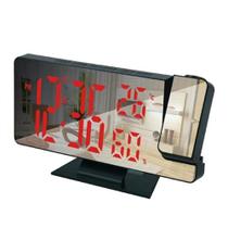 Relógio digital projeção com despertador bmax bmr807 Relógio digital projeção com despertador bmax bmr807