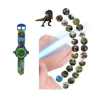 Relógio Digital Rex Dinossauro com Projetor de Imagens Infantil
