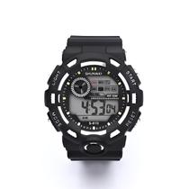 Relógio Digital SHUNWAY S810071 Masculino Full Black Robusto Tático Tudo em Caixa Relógio Digital SHUNWAY S810071 Masculino Full Black Robusto Tático Tudo em Caixa