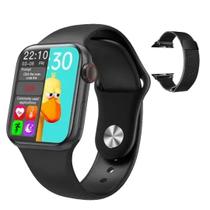 Relógio digital Smart inteligente Hw12 41mm com pulseira metal extra