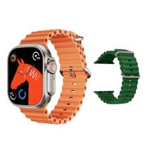 Relógio Digital Smart Watch K9 Ultra2 47mm 2 Pulseiras Compatível Android e iOS