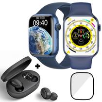 Relógio Digital Smartwatch Android e IOS Watch 8 Max + Fone Bluetooth A6s