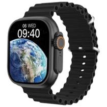 Relógio Digital Smartwatch Hw68 Ultra Mini Original Lançamento 2023 41mm C/ 02 Pulseiras - Preto - Smart Bracelet