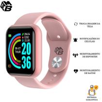 Relógio Digital Smartwatch Inteligente D20 Pro Android iOS Bluetooth