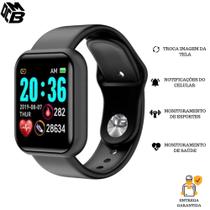 Relógio Digital Smartwatch Inteligente D20 Pro Android iOS Bluetooth - Smart Bracelet