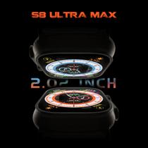 Relógio Digital Smartwatch S8 Ultra Max - Monitoramento de Cárdio - Ligações e Notificações