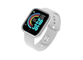 Relogio Digital SmartwatchBluetooth com Monitor de Saúde/Frequência Cardíaca /Branco