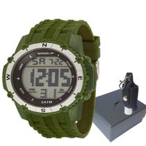 Relógio Digital Speedo Esportivo 81229G0EVNP3- Verde & Prateado