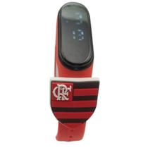 Relógio Digital Touch Infantil Escudo Mengão Flamengo_Red