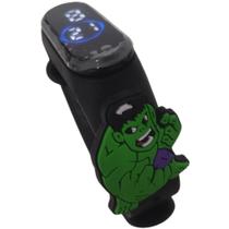 Relógio Digital Touch Infantil Incrivel Hulk_Cor Preto Relógio Digital Touch Infantil Incrivel Hulk_Cor Preto