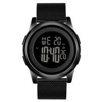 Relógio digital ultrafino YUINK à prova d'água para homens e mulheres