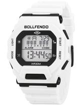 Relógio Digital Unissex Branco Resistente Água Moda Jovem 25