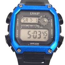 Relógio Digital Unissex Retrô DHP A Prova DAgua