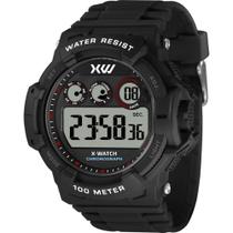 Relógio Digital X-watch Masculino Crono Alarme XMPPD680