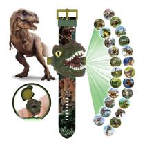 Relógio Dinossauro Luzes Projetor Infantil Tiranossauro Rex - generico