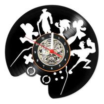 Relógio Disco De Vinil Decoração Jogo Video Game Gamer Relógio Disco De Vinil Decoração Jogo Video Game Gamer