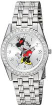 Relógio Disney Adult Round Glitz Analog Quartz 30mm