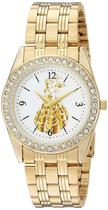 Relógio Disney Adult Round Glitz Analog Quartz 30mm