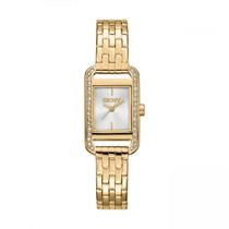 Relógio Dkny Feminino Ref: Dk1l117m0035 Retangular Dourado