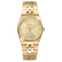 Relógio Dkny Feminino Ref: Dk1l177m0035 Casual Dourado Relógio Dkny Feminino Ref: Dk1l177m0035 Casual Dourado
