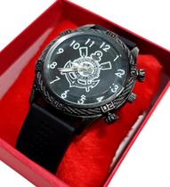 Relógio do CORINTHIANS TIMÃO Relógio Na Caixa Preto Fosco Fiel