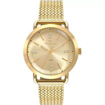 Relógio Dourado Feminino Technos 2036MMC/4X