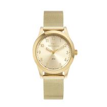 Relógio Dourado Feminino Technos Elegance Boutique 2035MUS/K1X