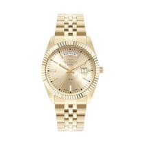 Relógio Dourado Feminino Technos Riviera 2350AL/1K