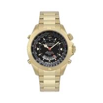 Relógio Dourado Masculino Technos Skydiver WT20565/4P